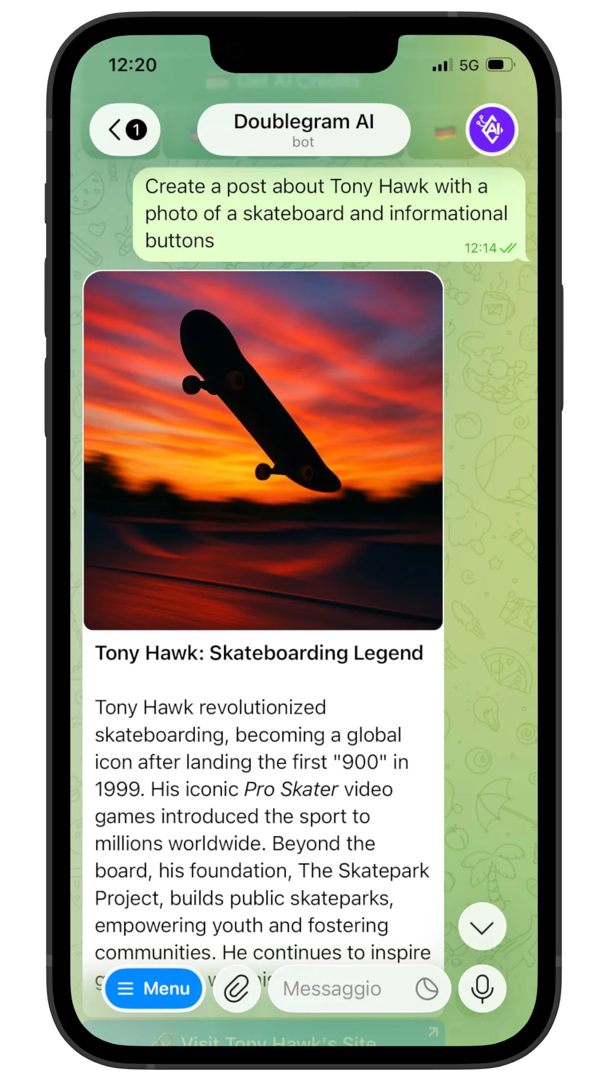 Intelligent content generation