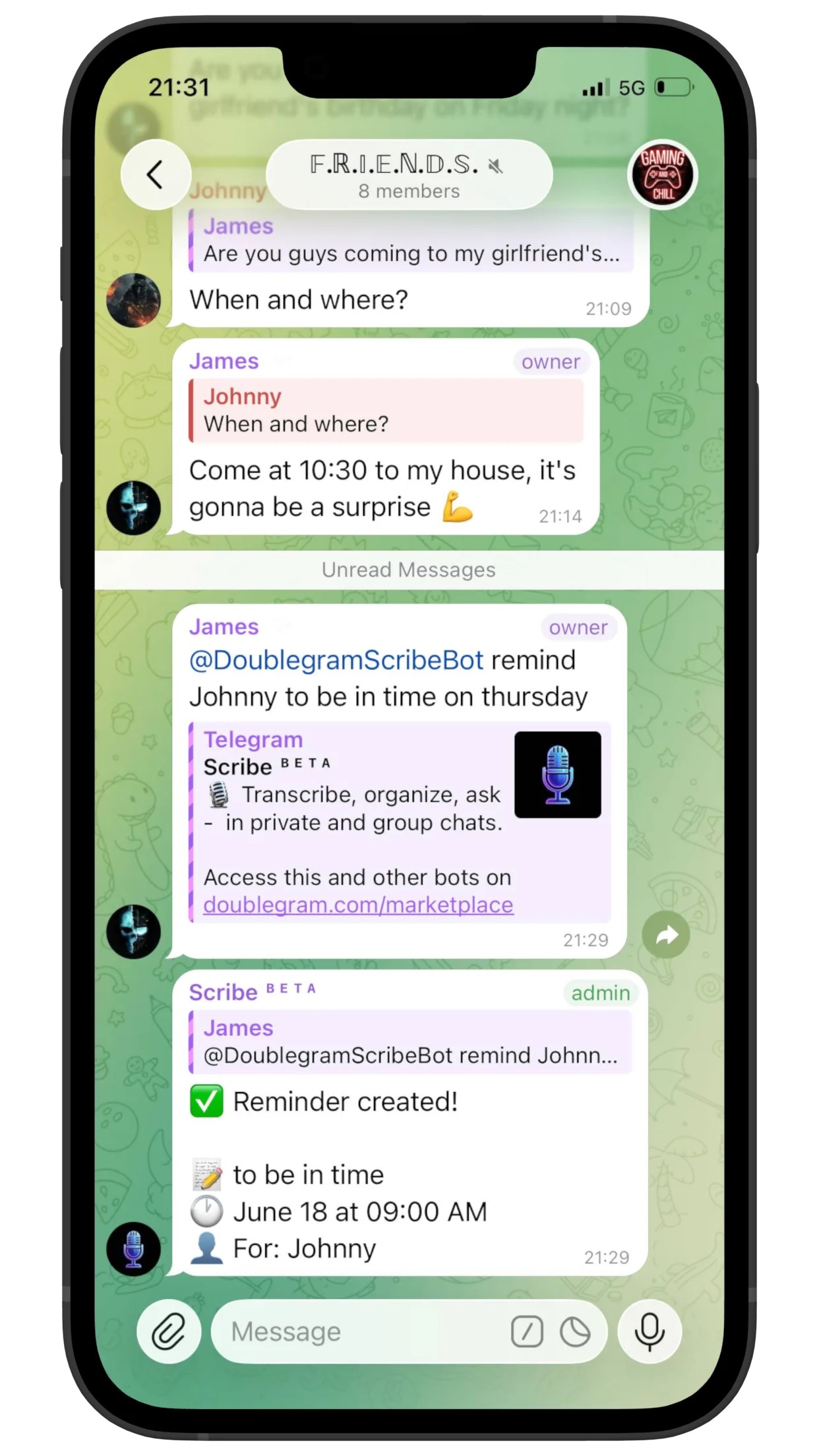 Smart reminders