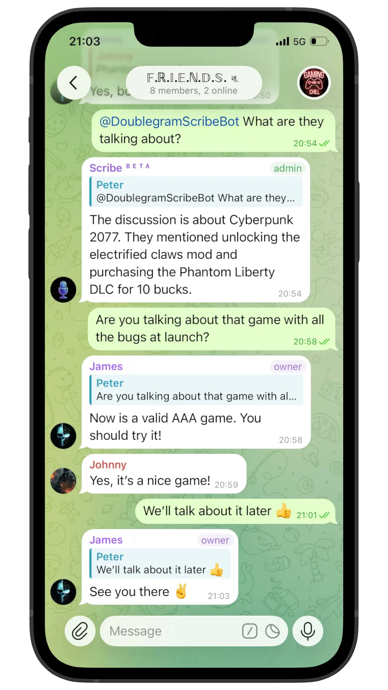 Conversation understanding